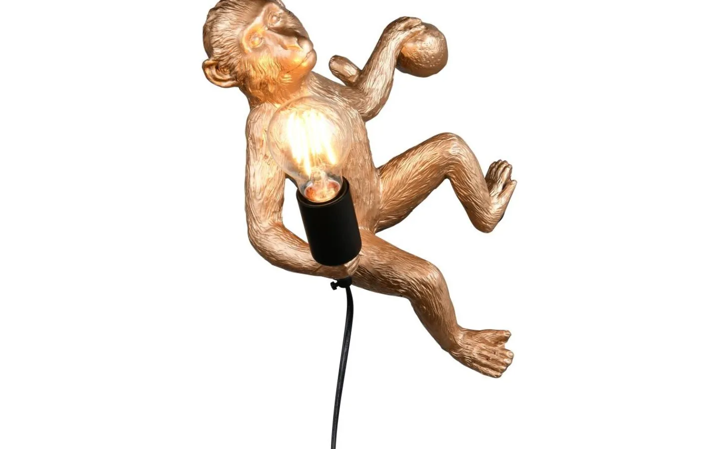 Reality Louy Vägglampa E27 guld*Barn Barnrum|Lampetter