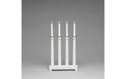 Konstsmide Lovis Adventsljusstake 4L 50cm Vit* Visa Alla Adventsljusstakar|Adventsljusstakar 31-60 Cm