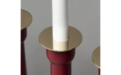 Konstsmide Lovis Adventsljusstake 6L 50cm Röd* Visa Alla Adventsljusstakar|Adventsljusstakar 31-60 Cm