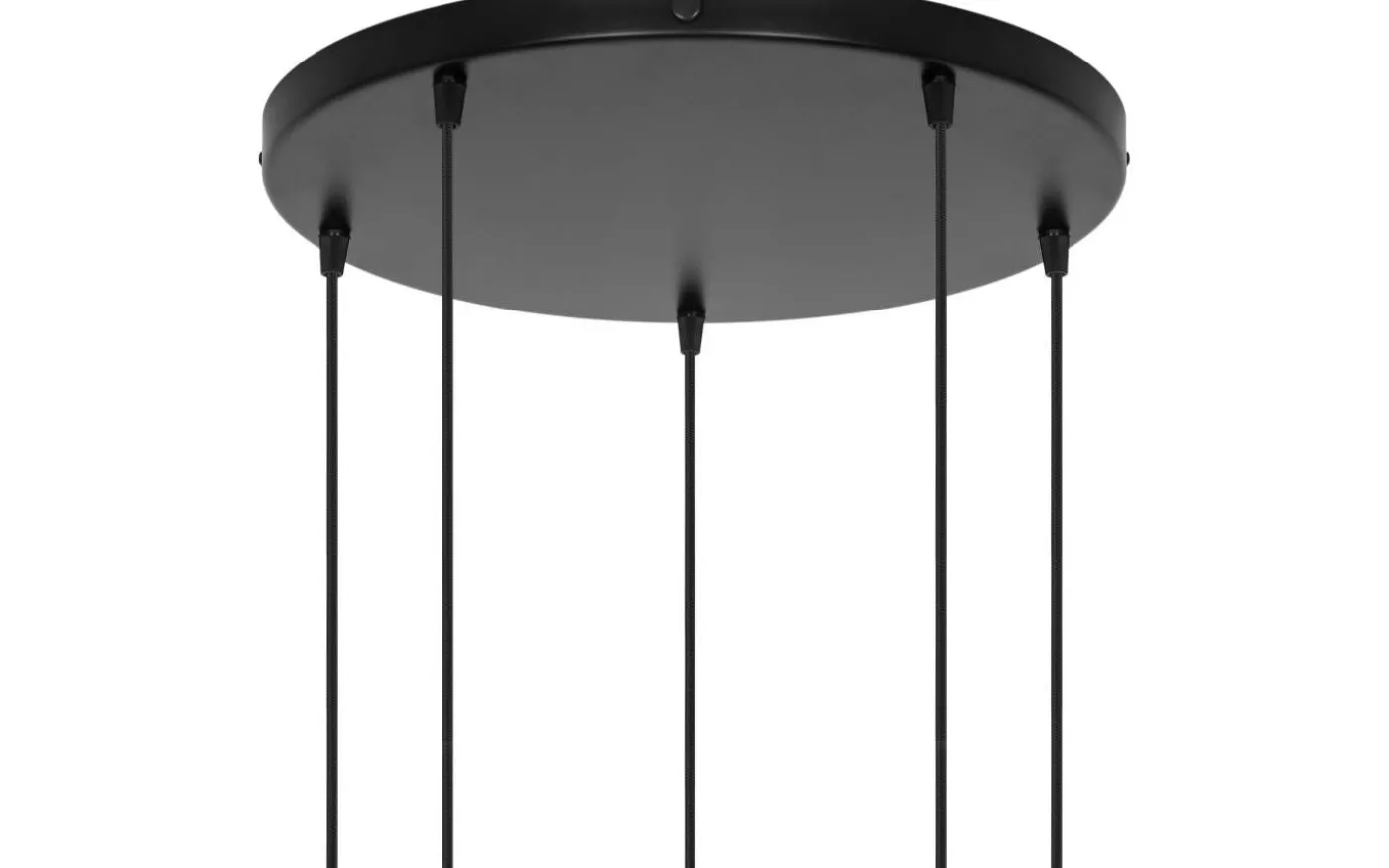 Luana 5-håls Takkopp Svart