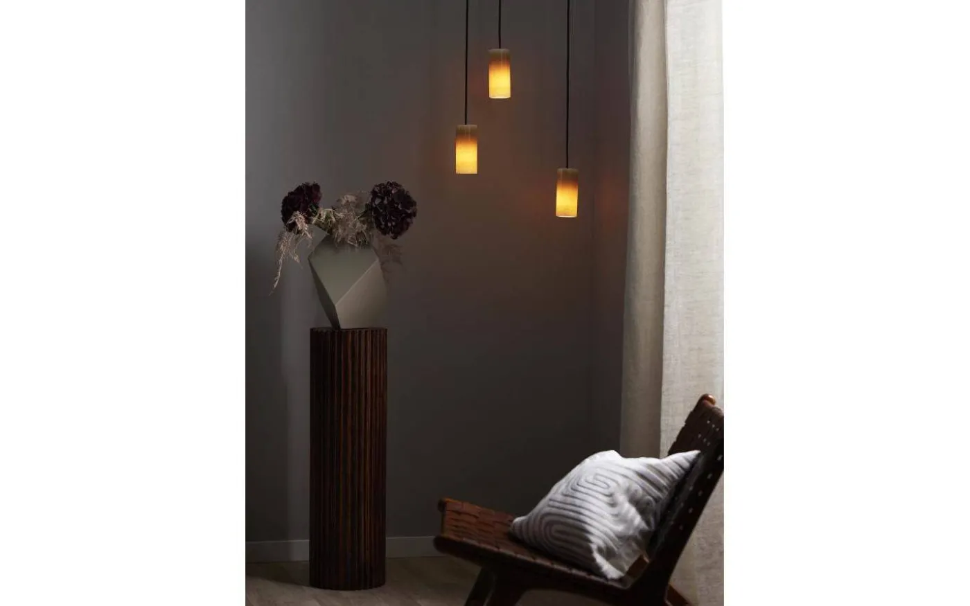 Lucie Fönsterlampa 15cm Marmor