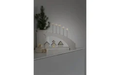 Batteri Julpynt Inomhus<Konstsmide Lucy Batteridriven Ljusbåge Vit 37cm