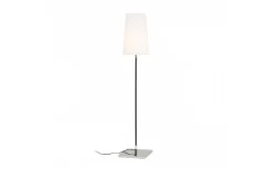 Rendl Lulu Golvlampa 160cm Vit/Krom E27* Golvlampor