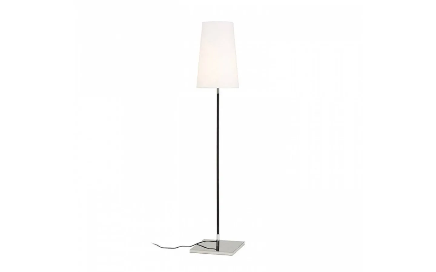 Rendl Lulu Golvlampa 160cm Vit/Krom E27* Golvlampor