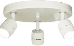 Lumi Takspotlight 28cm LED 3x5W 3000K Vit