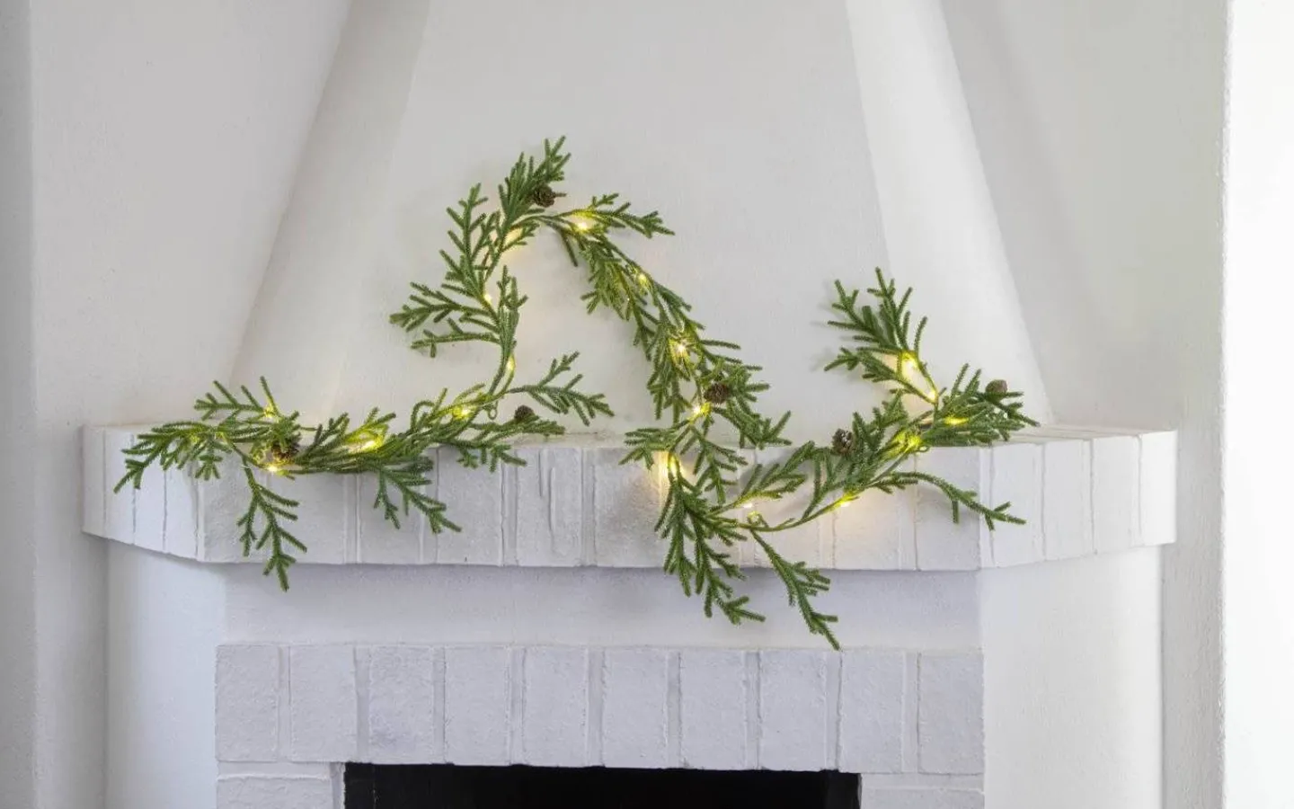 Star Trading Lummer Batteridriven Girlang LED 180cm Grön* Girlanger|Batteri Julpynt Inomhus