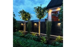 Lightson Luna Markspotlight Mörkgrå LED 3000K 350lm 5W 2-Pack* Lightson Garden Plug & Play