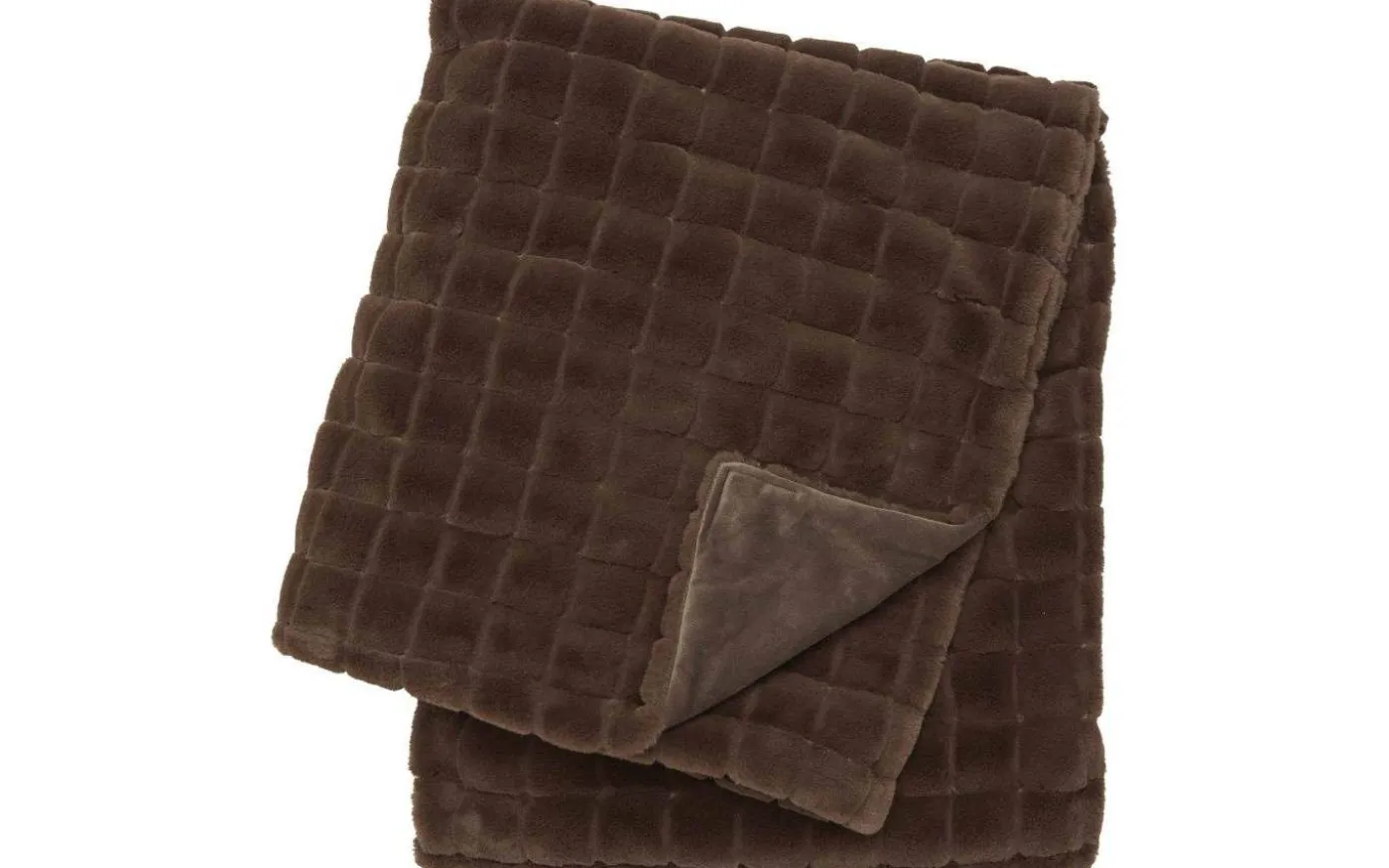 Luna Pläd 120x150cm Brun