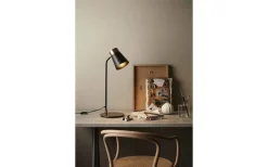 Luna Skrivbordslampa 60cm Svart/Antikmässing