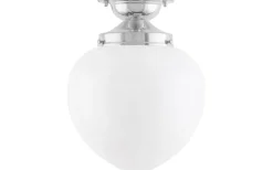 Karlskrona Lampfabrik Lundkvist 100 - Förnicklad* Plafonder