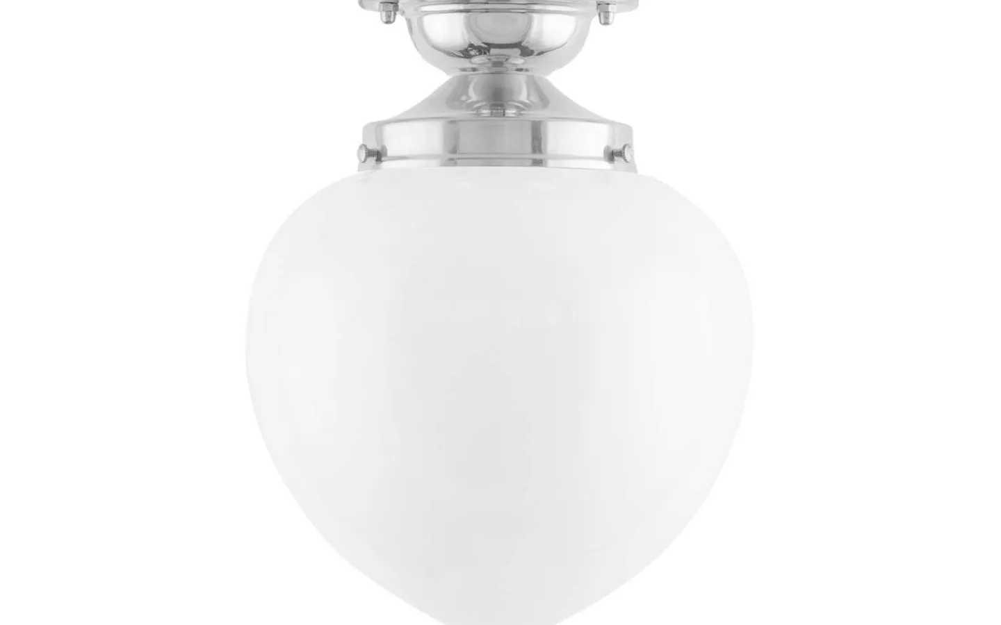 Badrumslampor Tak<Karlskrona Lampfabrik Lundkvist 100 - Förnicklad Badrum IP24