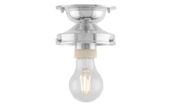 Badrumslampor Tak<Karlskrona Lampfabrik Lundkvist 100 - Förnicklad Badrum IP24