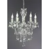 Luster Kristallkrona 52cm 5-delad E14 transparent