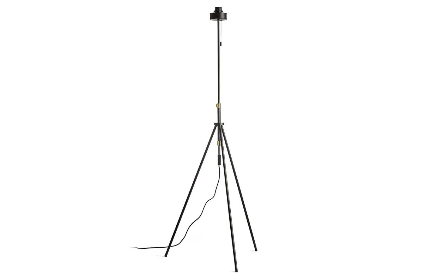 Golvfötter<Rendl Luton Golvfot 156cm Svart/Mässing