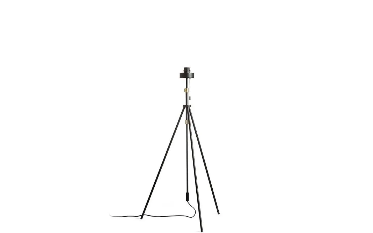 Golvfötter<Rendl Luton Golvfot 156cm Svart/Mässing