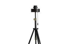 Golvfötter<Rendl Luton Golvfot 156cm Svart/Mässing