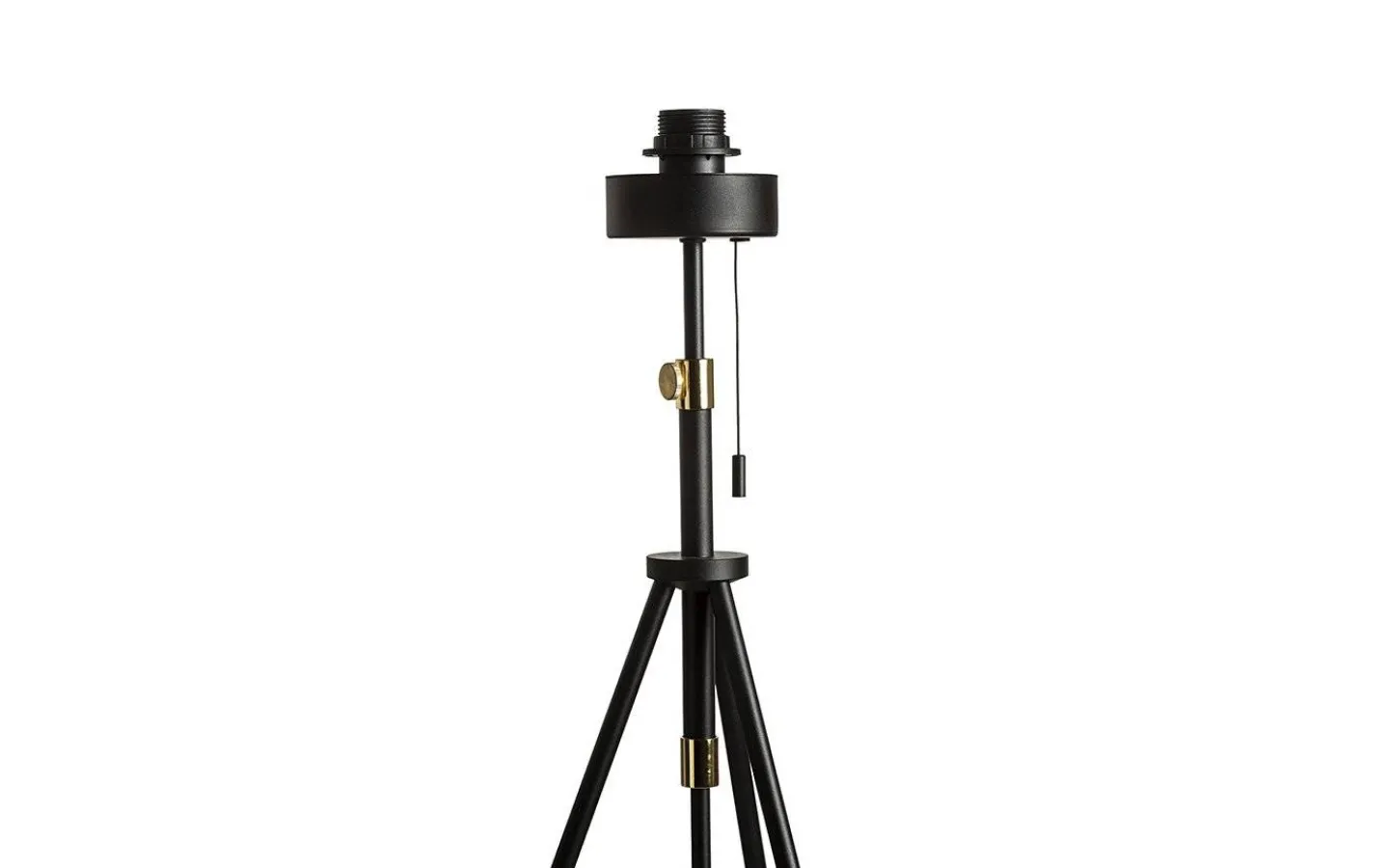 Golvfötter<Rendl Luton Golvfot 156cm Svart/Mässing