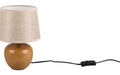 Luxor Bordslampa 26cm E14 träimitation