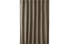 Svanefors Lycke Gardin 1-pack Mörkbrun 1x135x280cm* Enfärgade Gardiner