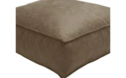 Fyllda Kuddar<Svanefors Lycke Sittpuff Ljusbrun 50x50x15cm