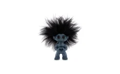 Lyckotroll Blå med Hjärta 9 cm