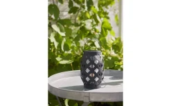 Star Trading Lykta Flame Batteridriven med Timer 23cm Svart* Ljuslyktor