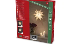 Visa Alla Julstjärnor|Julstjärnor Med Sladd<Konstsmide Lynx 3D Julstjärna 45cm Vit