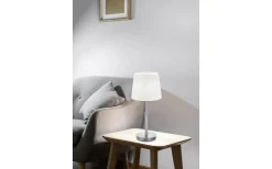 Lyon Bordslampa E27 borstat stål