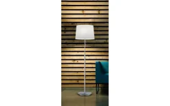 Golvlampor<Trio Lighting Lyon Golvlampa 3xE27 borstat stål