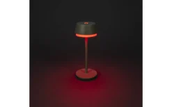 Uppladdningsbara Lampor Utomhus|Uppladdningsbara Lampor Utomhus<Konstsmide Lyon Uppladdningsbar Bordslampa LED CCT+RGB 30cm Gröngrå IP54