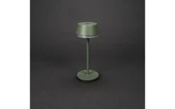 Uppladdningsbara Lampor Utomhus|Uppladdningsbara Lampor Utomhus<Konstsmide Lyon Uppladdningsbar Bordslampa LED CCT+RGB 30cm Gröngrå IP54