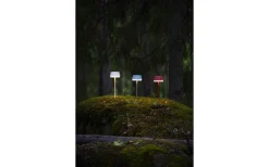 Uppladdningsbara Lampor Utomhus|Uppladdningsbara Lampor Utomhus<Konstsmide Lyon Uppladdningsbar Bordslampa LED CCT+RGB 30cm Gröngrå IP54
