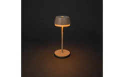 Konstsmide Lyon Uppladdningsbar Bordslampa LED CCT+RGB 30cm Sand IP54* Uppladdningsbara Lampor Utomhus|Uppladdningsbara Lampor Utomhus