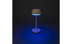 Konstsmide Lyon Uppladdningsbar Bordslampa LED CCT+RGB 30cm Sand IP54* Uppladdningsbara Lampor Utomhus|Uppladdningsbara Lampor Utomhus