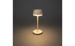 Konstsmide Lyon Uppladdningsbar Bordslampa LED CCT+RGB 30cm Sand IP54* Uppladdningsbara Lampor Utomhus|Uppladdningsbara Lampor Utomhus