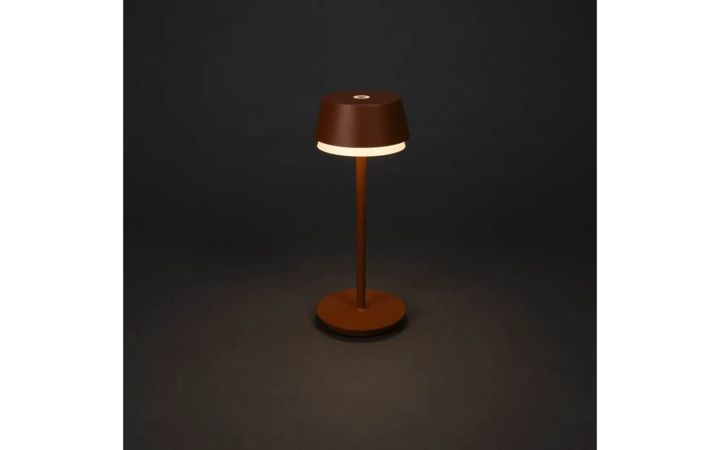 Lyon Uppladdningsbar Bordslampa LED CCT+RGB 30cm Teracotta IP54