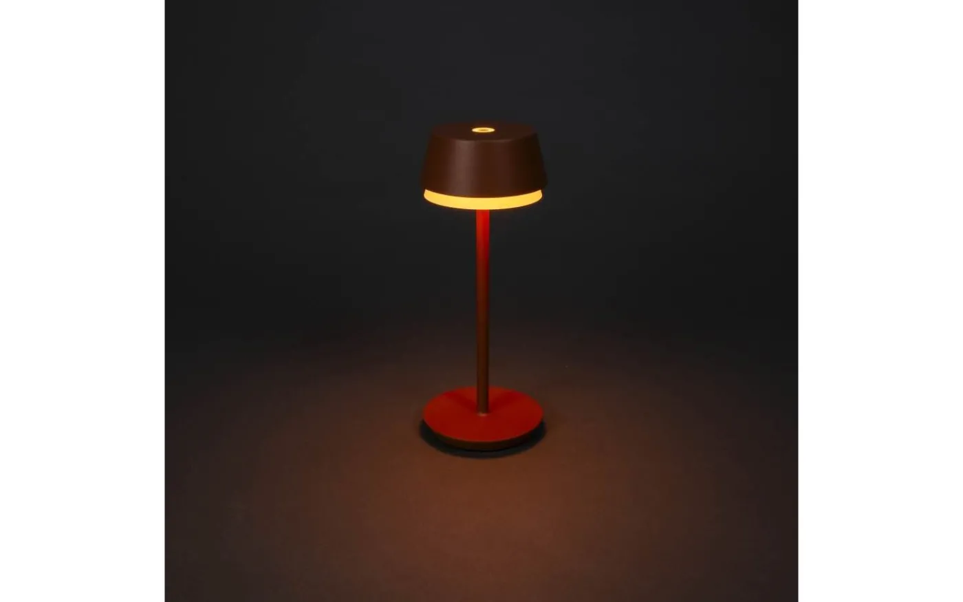 Lyon Uppladdningsbar Bordslampa LED CCT+RGB 30cm Teracotta IP54