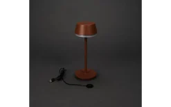 Lyon Uppladdningsbar Bordslampa LED CCT+RGB 30cm Teracotta IP54