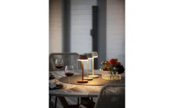 Lyon Uppladdningsbar Bordslampa LED CCT+RGB 30cm Teracotta IP54