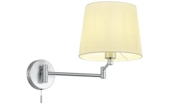 Läslampor<Trio Lighting Lyon Vägglampa E27 borstat stål