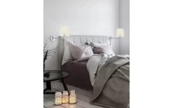 Läslampor<Trio Lighting Lyon Vägglampa E27 borstat stål