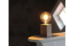 Vardagsrum|Bordslampor<Star Trading Lys Bordslampa E27 10cm Brun