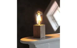 Vardagsrum|Bordslampor<Star Trading Lys Bordslampa E27 10cm Brun