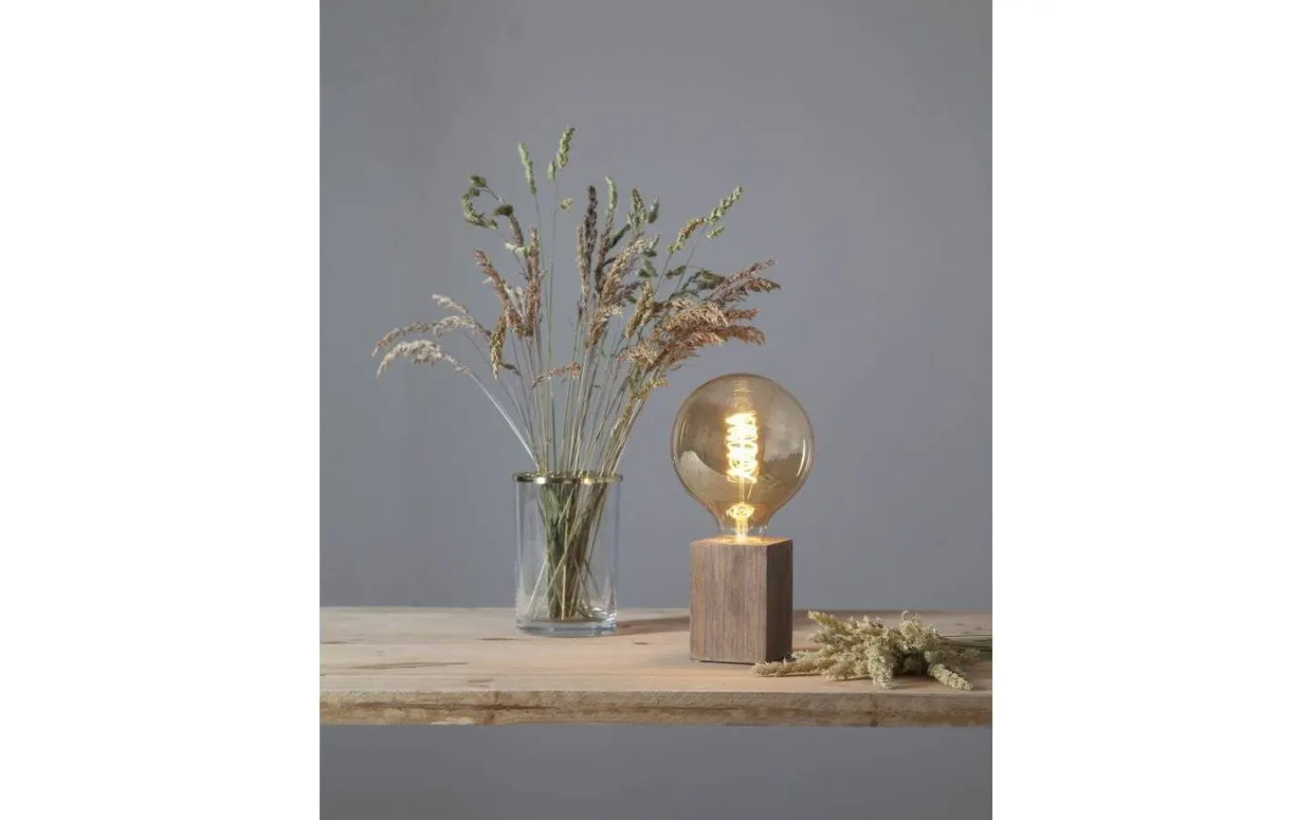 Vardagsrum|Bordslampor<Star Trading Lys Bordslampa E27 10cm Brun