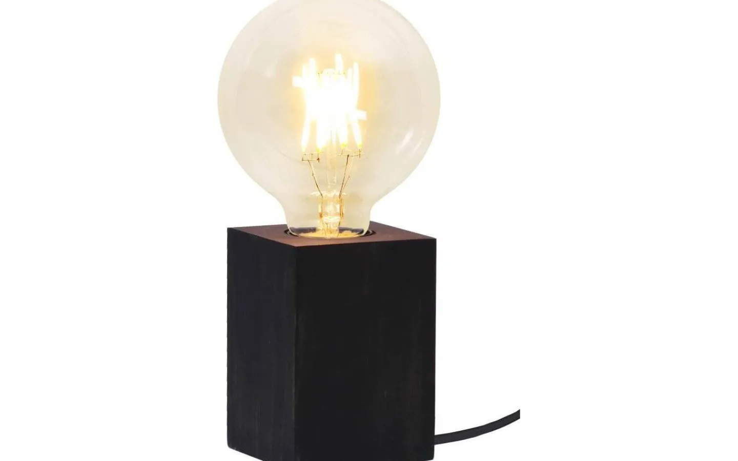 Star Trading Lys Bordslampa E27 10cm Svart* Vardagsrum|Bordslampor