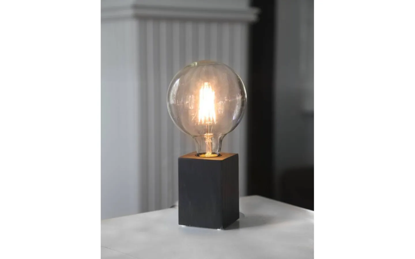 Star Trading Lys Bordslampa E27 10cm Svart* Vardagsrum|Bordslampor