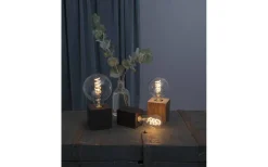 Star Trading Lys Bordslampa E27 10cm Svart* Vardagsrum|Bordslampor