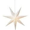 Lysa Julstjärna 70cm Vit