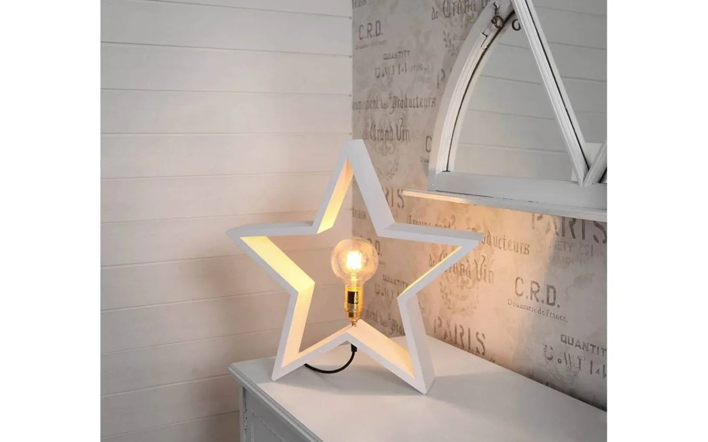 Star Trading Lysekil Trästjärna Stor Vit* Visa Alla Julstjärnor|Julstjärnor På Fot