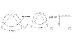 Malmbergs M1 LEDstrip 230V 4,5W/m 3000K 1m Cut Metervara IP44* Allmänbelysning|230V Led Slinga